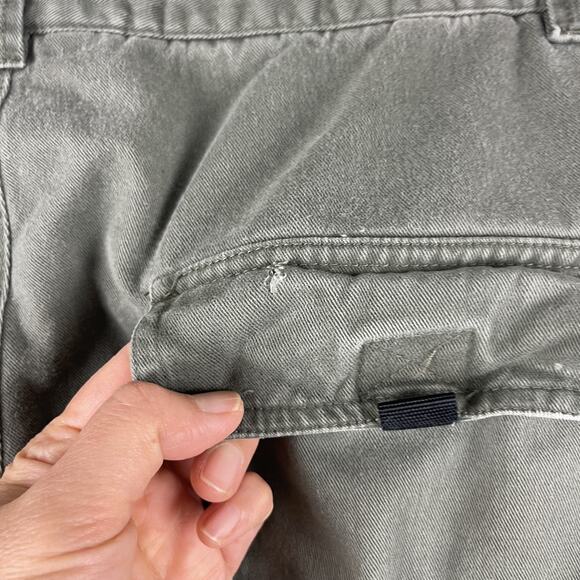 Vintage Lee Dungarees Cargo Convertible Pants Mens 32x30 Green Workwear Utility - Picture 13 of 16